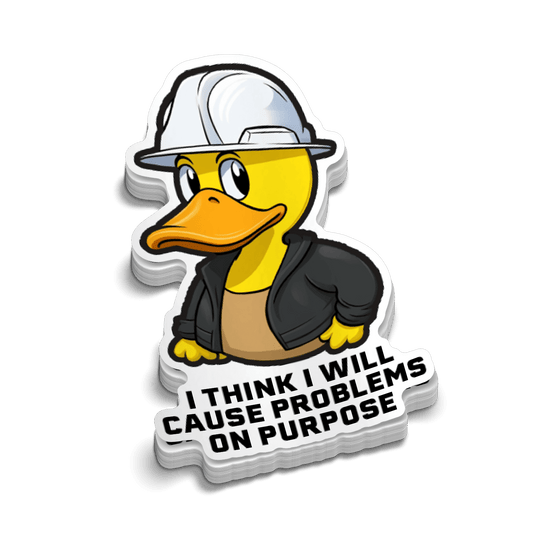 Cause Problems - Hard Hat Decal