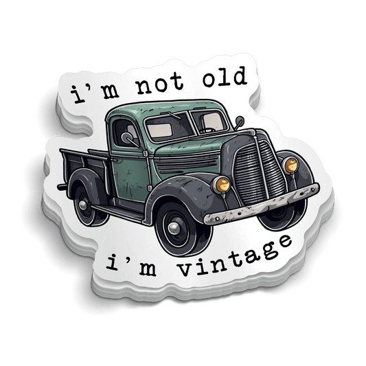 Vintage - Hard Hat Decal