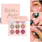 CmaaDu 9 Shades of Glitter Eyeshadow Makeup Matte and Metallic Glitter Glitter Powder