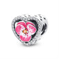 Butterfly flower thread safety bead fixing clip buckle string decoration