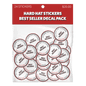 Hard Hat Sticker Best Sellers 24 Pack - $25