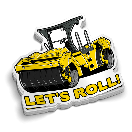 Let's Roll - Hard Hat Decal