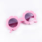 Summer Cute Toys Children Sunflower Sunglasses 6 Colors Frame Sunglasses ANTI-UV Protection Reflective Kids Sunglasses