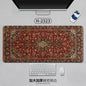Large Persian Mouse Pad Office Carpet MousePad Natural Rubber Lockedge Anti Slip Desk Mat Laptop Office Game Accessories Pad