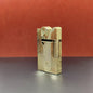 Gold Sleep Mermaid Pattern Vintage Lighter Cigarette Smoking Kerosene Lighters Classic Sound Metal Lighters Fire Men