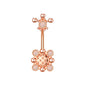 Navel Ring Creative Bat Bee Navel Buckle Navel Ring Body Piercing Jewelry