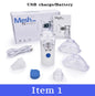 Portable Mesh Nebulizer Silent Ultrasonic Medical Steaming Inhaler USB Charging Adult Kids Respirator Humidifier Health Care