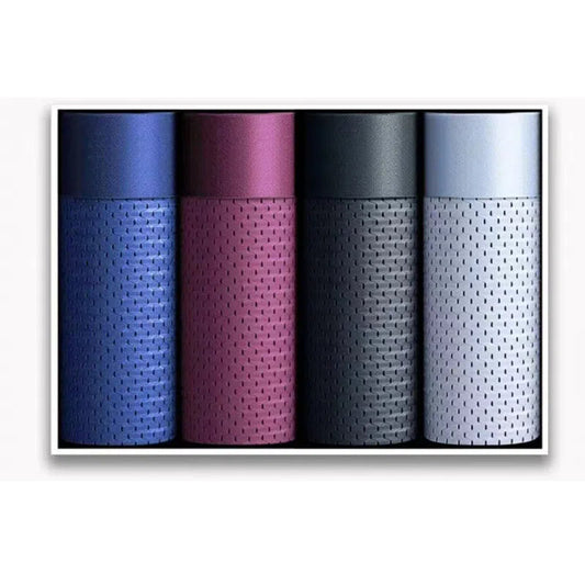 Men's ice silk flat corner pants with breathable mesh thin underwear and men's four corner underwear