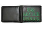 Pulp Fiction Jules Wallet with zipper Coin Pocket Bad Mother Letters Boys Wallet Card Holder Vintage Gift Purse