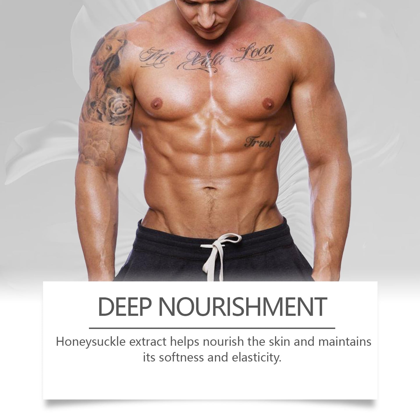 Men's Chest Spray, Breast Contour Gentle Skin Care Spray