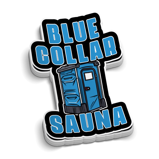 Blue Collar Suana -  Hard Hat Decal