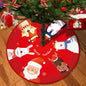 Deer Head Snowflake Santa Claus Gift Box Series Christmas Tree Bottom Decoration Apron Atmosphere Decoration