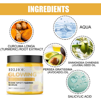 Turmeric Skin Care Set Hydrating Moisturizing Cleanser Refreshing Oil Control Subtle Lines Nourishing Cleansing Set