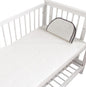 Baby fitted sheet pure cotton plus cotton sheets ins Japanese and Korean style quilted embroidered newborn sheets autumn and winter children's mattress