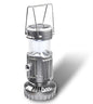 Portable Outdoor LED Camping Lantern With Fan Solar Charge Rechargeable Light Hanging Tent Lamp Fish Flashlight