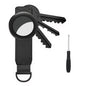 Keychain metal keychain aluminum alloy key storage keyclip
