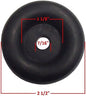 2.5" Trailer Ramp Door Bumper - Round Rubber Stoppers