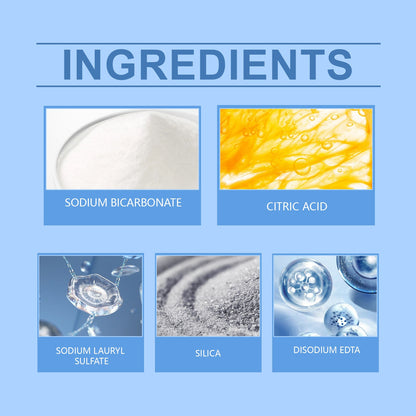 Foam Toilet Cleaning Powder, Household Toilet Decontamination Toilet Cleaner Stubborn Stains And Scale Cleaning Powder