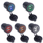 Car Charger USB Vehicle DC12V-24V Waterproof Dual USB Charger 2 Port Power Socket 5V 2.1A/1A car-charger