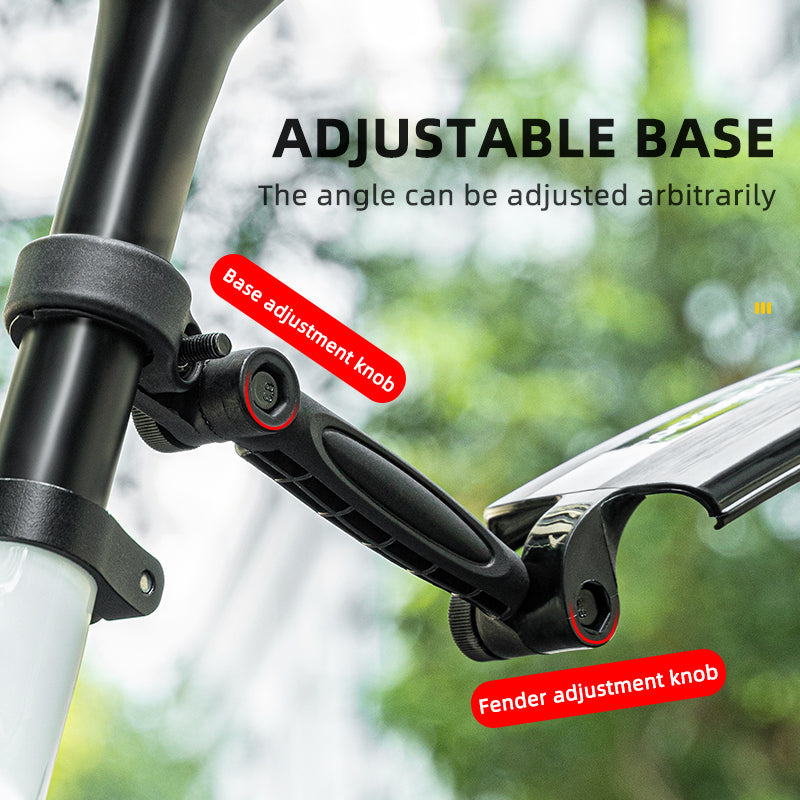 ROCKBROS Cycling Rear Fender Front Mudguard Road Mountain Bike Fender Adjustable