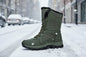 Women’s High-Top Winter Snow Boots – Fleece Lined Waterproof Cotton Boots