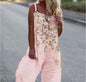Women’s Butterfly Print Overalls