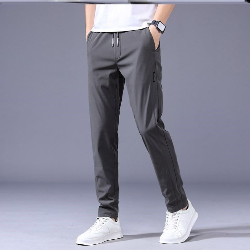 Men’s Straight Leg Sweats – Lightweight, Casual, Korean-Inspired Comfort