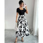 Floral Scoop-Neck Maxi Dress