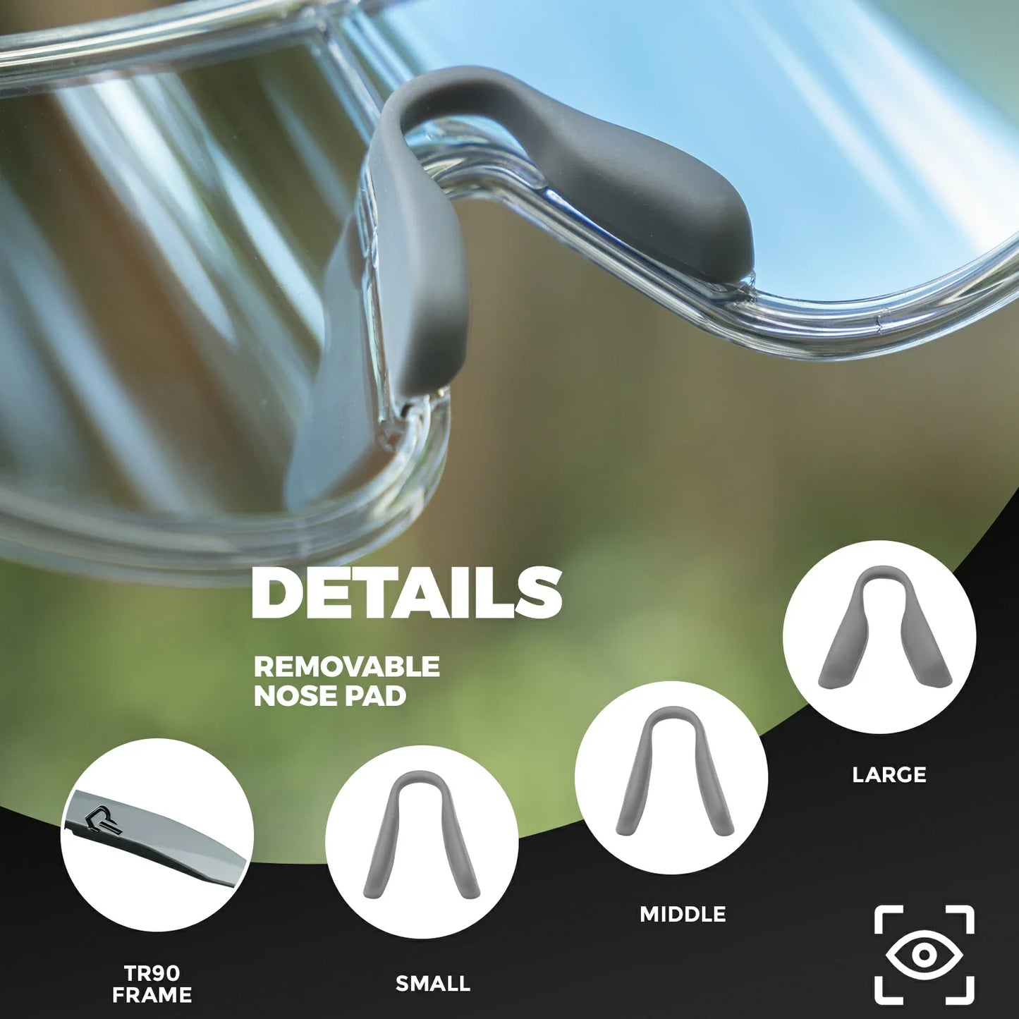 ROCKBROS Cycling Sunglasses Photochromic Polarized Sports Glasses UV400 Unisex