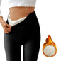 Women’s Fleece-Lined High-Waist Shark Leggings