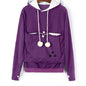 Cat Lovers Hoodie – Unisex Casual Cat Graphic Pullover