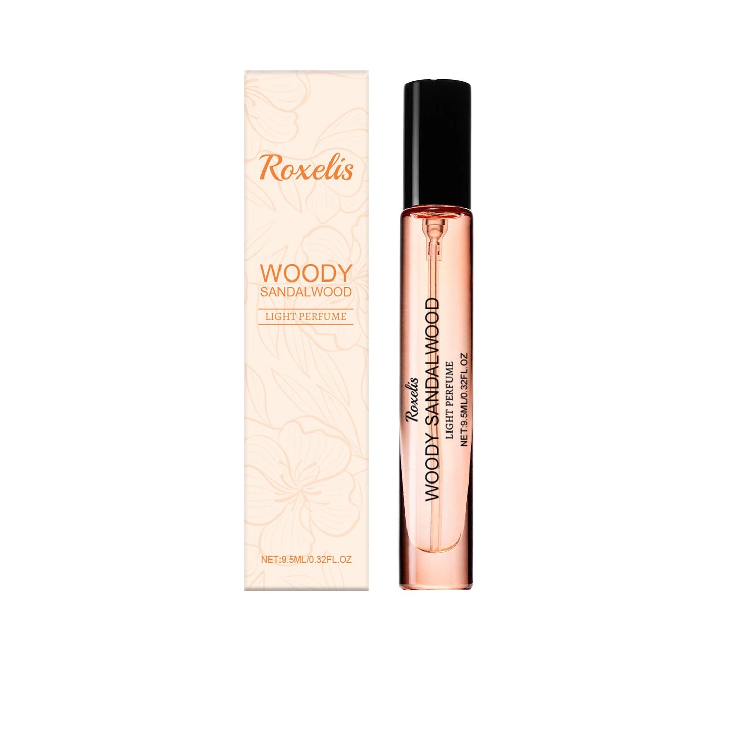 Wood Sandalwood Eau De Toilette, Women's Wrist Fragrance Natural Fresh Wood Sandalwood Niche Atmosphere Perfume