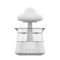 New Designed Cool Mist Essential Oil 7 Colors LED Night Light Wood Grain Cloud Rain Water Air Humidifier