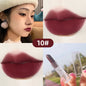 Transparent Shell Lipstick Matte Peach Pink Student Model Plain White Lipstick Sample Lipstick