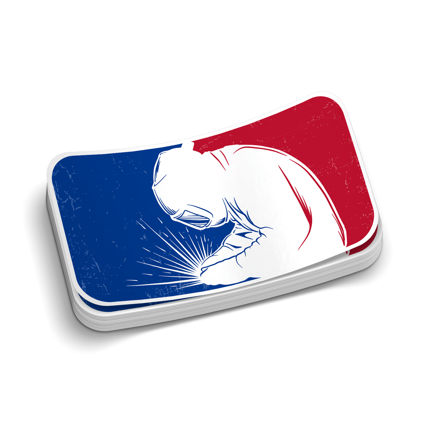 RWB Welder - Hard Hat Decal