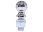2 5/16" Chrome-Plated Hitch Ball - 12,000 lbs Capacity - Long Shank