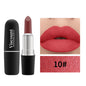 New Frosted Bullet Fog Matte White Lipstick Small Pepper 12 Color Moisturizing Lipstick