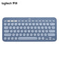 Logitech K380 Mini Bluetooth Wireless Keyboard Tablet Phone Pebble2+K390 Set