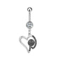 Navel Ring Creative Bat Bee Navel Buckle Navel Ring Body Piercing Jewelry