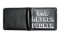 Pulp Fiction Jules Wallet with zipper Coin Pocket Bad Mother Letters Boys Wallet Card Holder Vintage Gift Purse