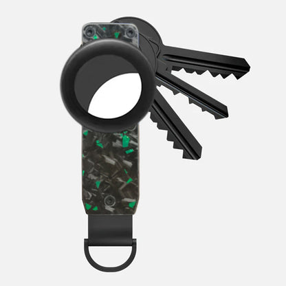 Keychain metal keychain aluminum alloy key storage keyclip