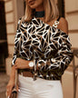 Women's Elegant Zip-Front Blouse