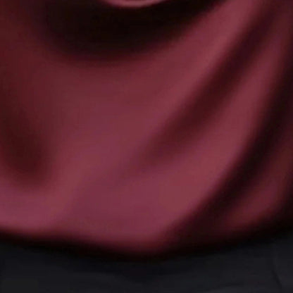 Women's Elegant Draped Neck Blouse