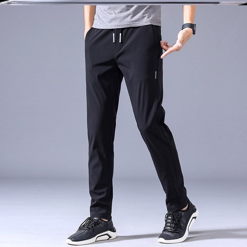Men’s Straight Leg Sweats – Lightweight, Casual, Korean-Inspired Comfort