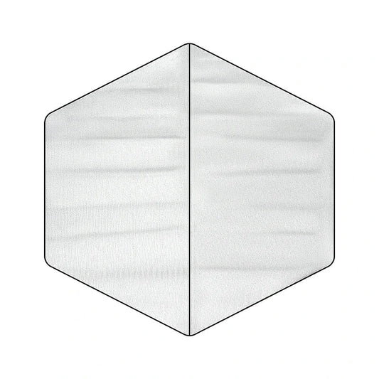 Qunature Double-Sided Aluminum Picnic Tent Mat Waterproof Camping Pad