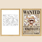 One Piece Creative Photo Frame Night Light Toy Anime Character Luffy Zoro Night Light Bedside Decoration Painting Christmas Gift