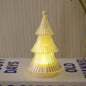 Christmas Decoration Crystal Christmas Tree Candle Light Desktop Ornament Atmosphere Small Night Light Ins Decorative Atmosphere Light
