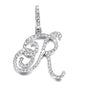Hip hop accessories grass letter pendant melon seed buckle Cuban chain accessory