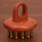 Copper Wood Head Meridian Massage Comb Gua Sha Massage Tool Body Wood Therapy Scalp Massage