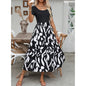 Floral Scoop-Neck Maxi Dress